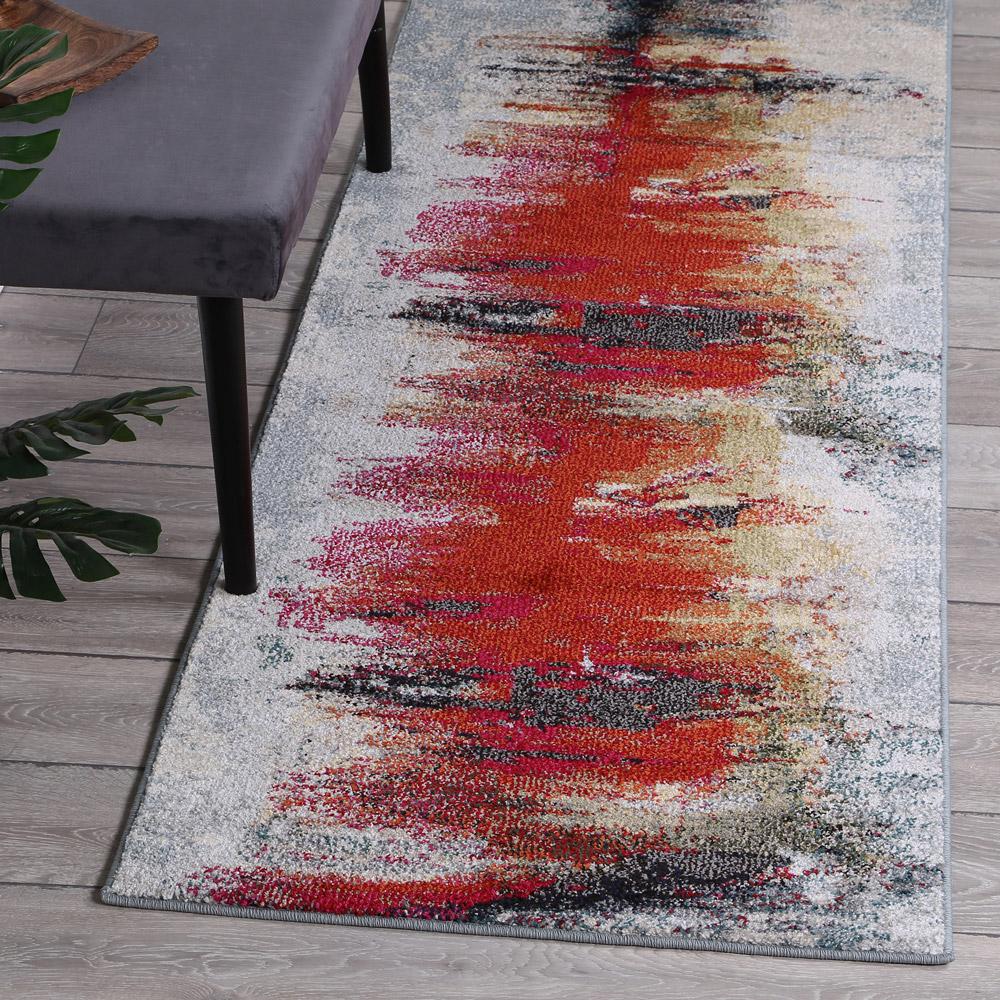 Symphony Multi Coloured Art Runner Rug