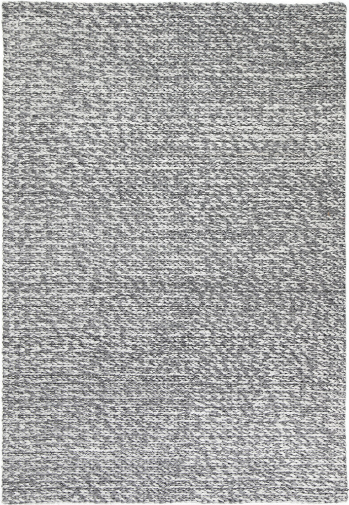 Zayna Cue Charcoal Wool Blend Rug